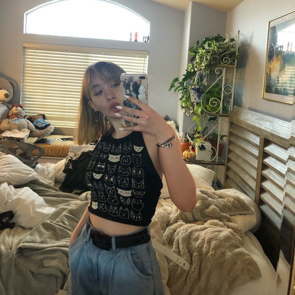 cat halter top